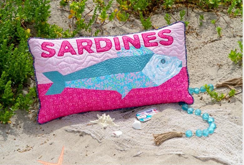 Costeira Pink Plaid Fabric by AGF, Coastal Grid Print, Art Gallery Quilting Cotton, Modern Pink Check, Coastal Collection, Porto Weave Doce