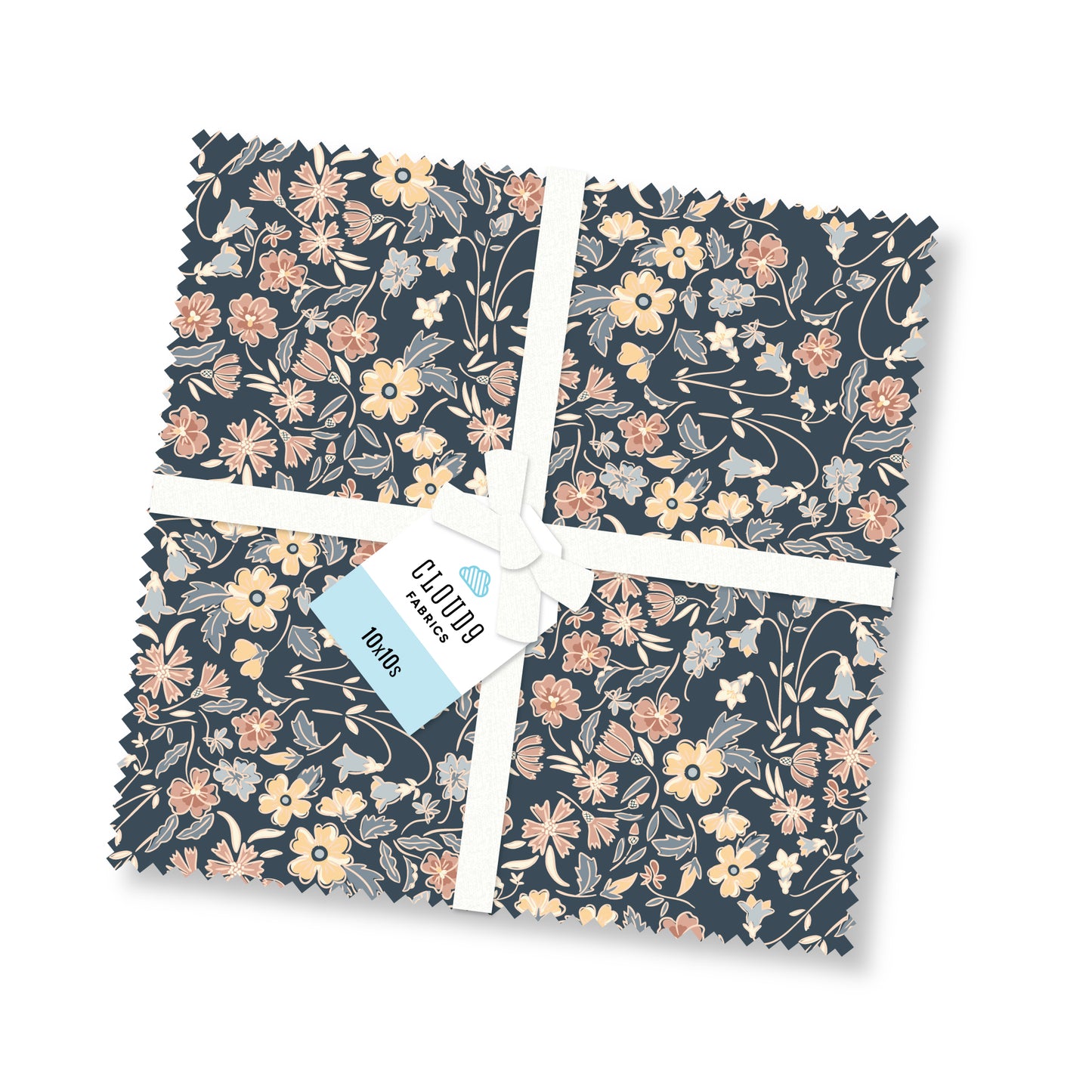 The Orchard Season – 10" x 10" Precut Stack | Cloud9 Fabrics | Organic Cotton Layer Cake | Ships April 2026