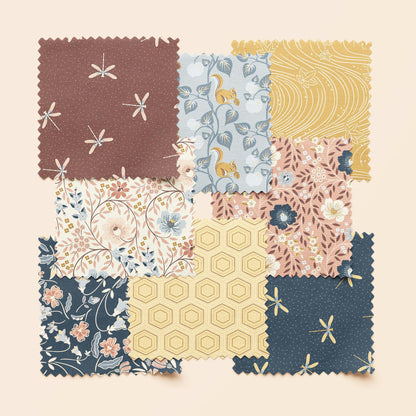 The Orchard Season – 10" x 10" Precut Stack | Cloud9 Fabrics | Organic Cotton Layer Cake | Ships April 2026