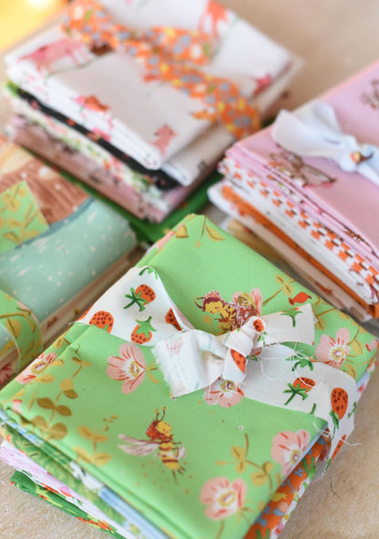 Heather Ross Studio Edit Fat Quarter Bundle: Windham Fabrics Cotton Precuts