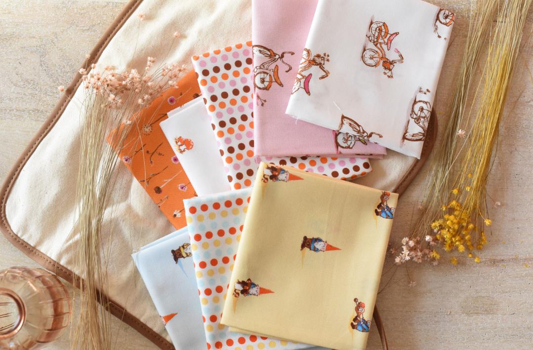 Heather Ross Studio Edit Fat Quarter Bundle: Windham Fabrics Cotton Precuts