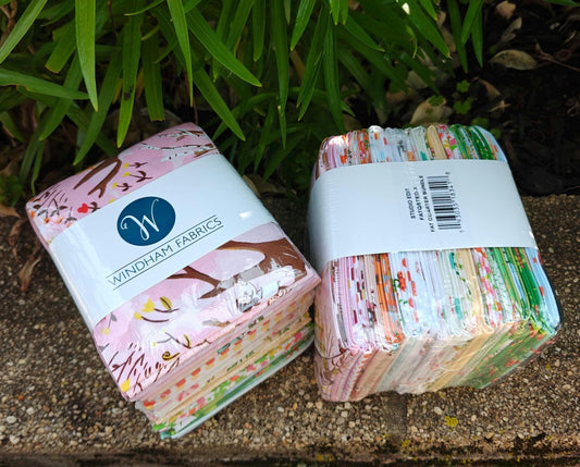 Heather Ross Studio Edit Fat Quarter Bundle: Windham Fabrics Cotton Precuts