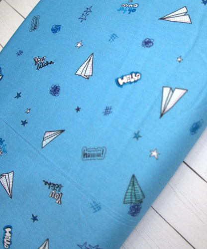 Pen Pals Quilting Cotton Fabric: School Pens Print - Windham Fabrics