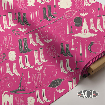 Sweet n Spookier, Art Gallery Quilting, Halloween Witchy Cotton Fabric