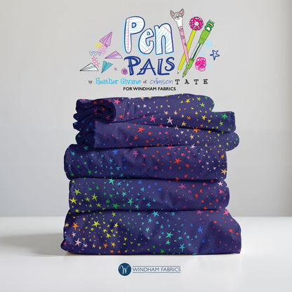 Pen Pals, Heather Givans, Windham Fabrics, Galaxy