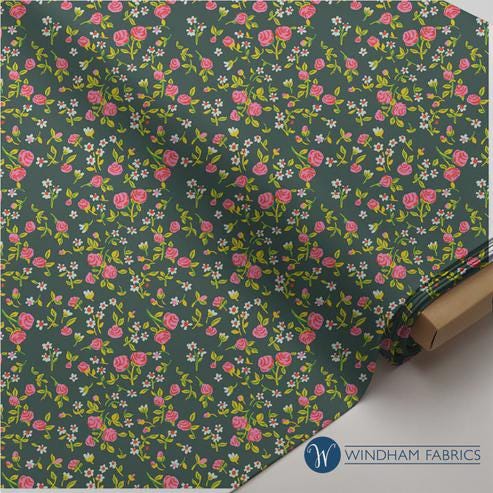 Heather Ross by Hand - Mousy Floral - Windham Fabrics - Quilting Cotton