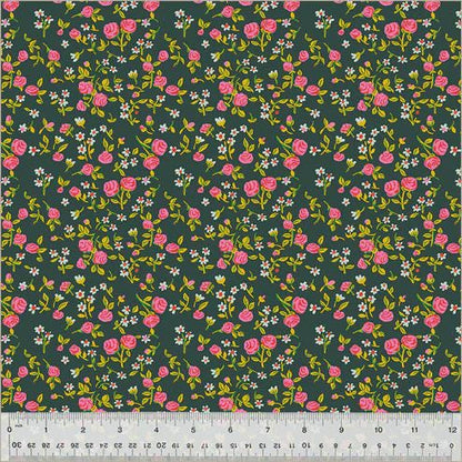 Heather Ross by Hand - Mousy Floral - Windham Fabrics - Quilting Cotton