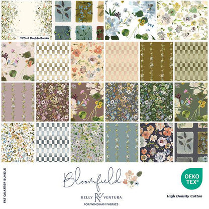 Bloomfield Designed by Kelly Ventura for Windham Fabrics Fat Quarter Bundle Pre-Order Ships in November 2025