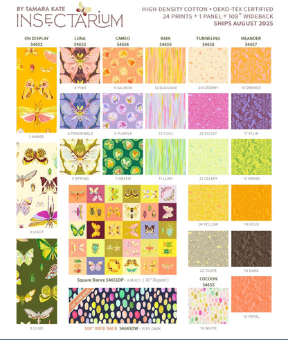 Insectarium Fat Quarter Bundle by Tamara Kare for Windham Fabrics