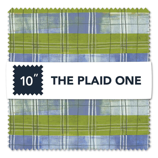 The Plaid One 10” Precut Squares by Marcia Derse for Windham Quilt Fabric